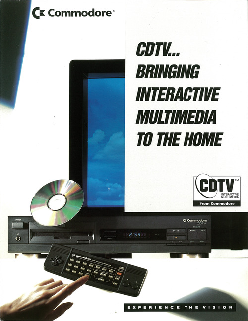 Commodore CDTV Classic Computer Brochures